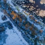 Narkūnų piliakalnio senovės uostas. Nuotrauka: ©lietuvosgamta.lt