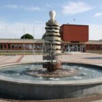Ignalinos miesto Laisvės aikštės fontanas. Nuotrauka: ©ignalina.info