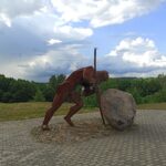 Skulptūra „Kelininkas“. Nuotrauka: ©ignalina.info