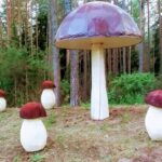 Skulptūros ,,Grybukai". Nuotrauka: ©ignalina.info