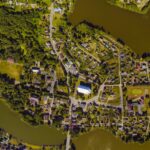 Veisiejų miesto istorinė dalis. Nuotrauka: ©atraskdzukija.lt