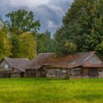 Senojo Daugėliškio gatvinis kaimas. Nuotrauka: ©ignalina.info