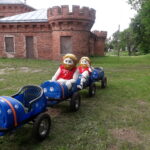 Linksmasis traukinukas. Nuotrauka: ©jurbarkas.info