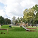 Vaikų žaidimų aikštelės Jonavoje. Nuotrauka: ©jonavatic.lt