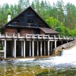 Pakretuonės vandens malūnas. Lietuvos nacionalinės Martyno Mažvydo bibliotekos mokymų bazė