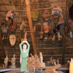 Tautodailininko K. Striaupos klėtelė