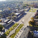 Nepriklausomybės aikštė Rokiškio senamiestyje