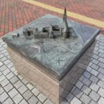 bažnyčios statinių komplekso taktilinis žemėlapis